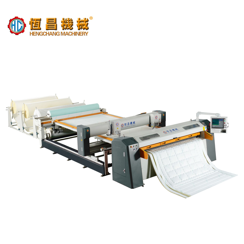 HC-D3000型(最新专利产品)全自动高速双头绗缝机